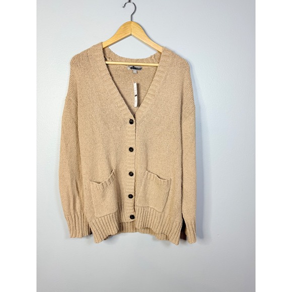 J.crew Marina V-neck cardigan Large Pepple Shore NWT - Picture 2 of 7